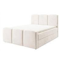 BOXBETT Campi 160x200 Creme - Creme, Holz/Textil (160/200cm) - Graingold