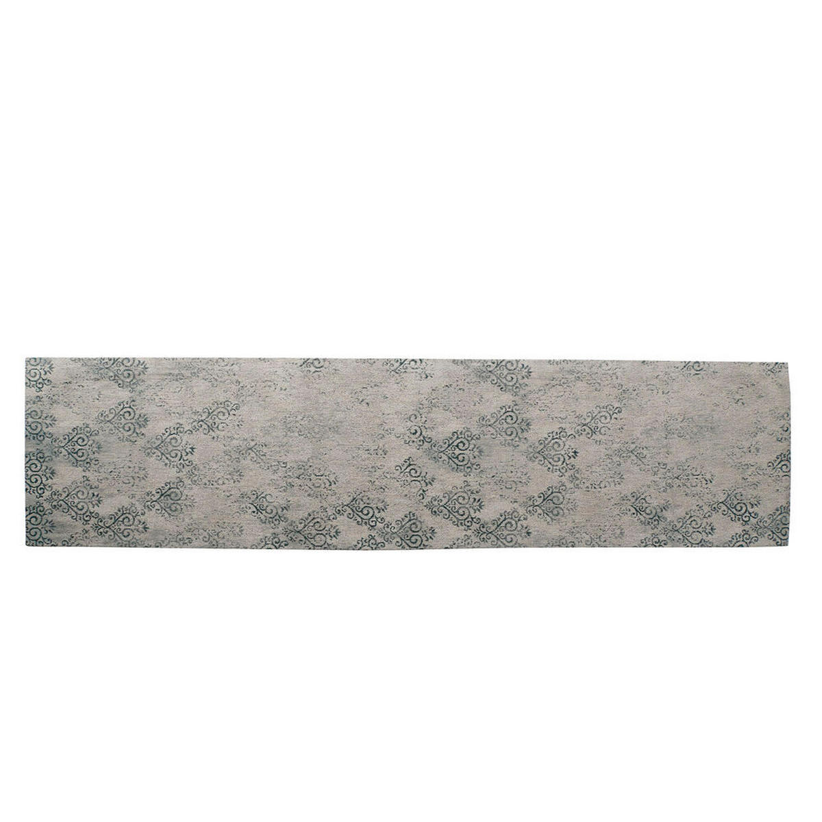 TEPPICH Baumwolle Chenille (60 x 240 x 1 cm) - Weiß, Naturmaterialien (60/240cm) - DKD Home Decor