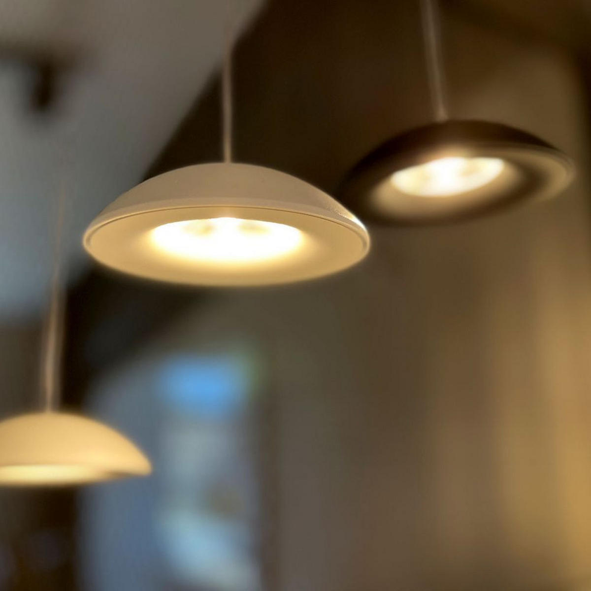 LED-HÄNGELEUCHTE Santa Air 5-flammig Weiß - Weiß, Metall (11/11/3.2cm) - s.luce