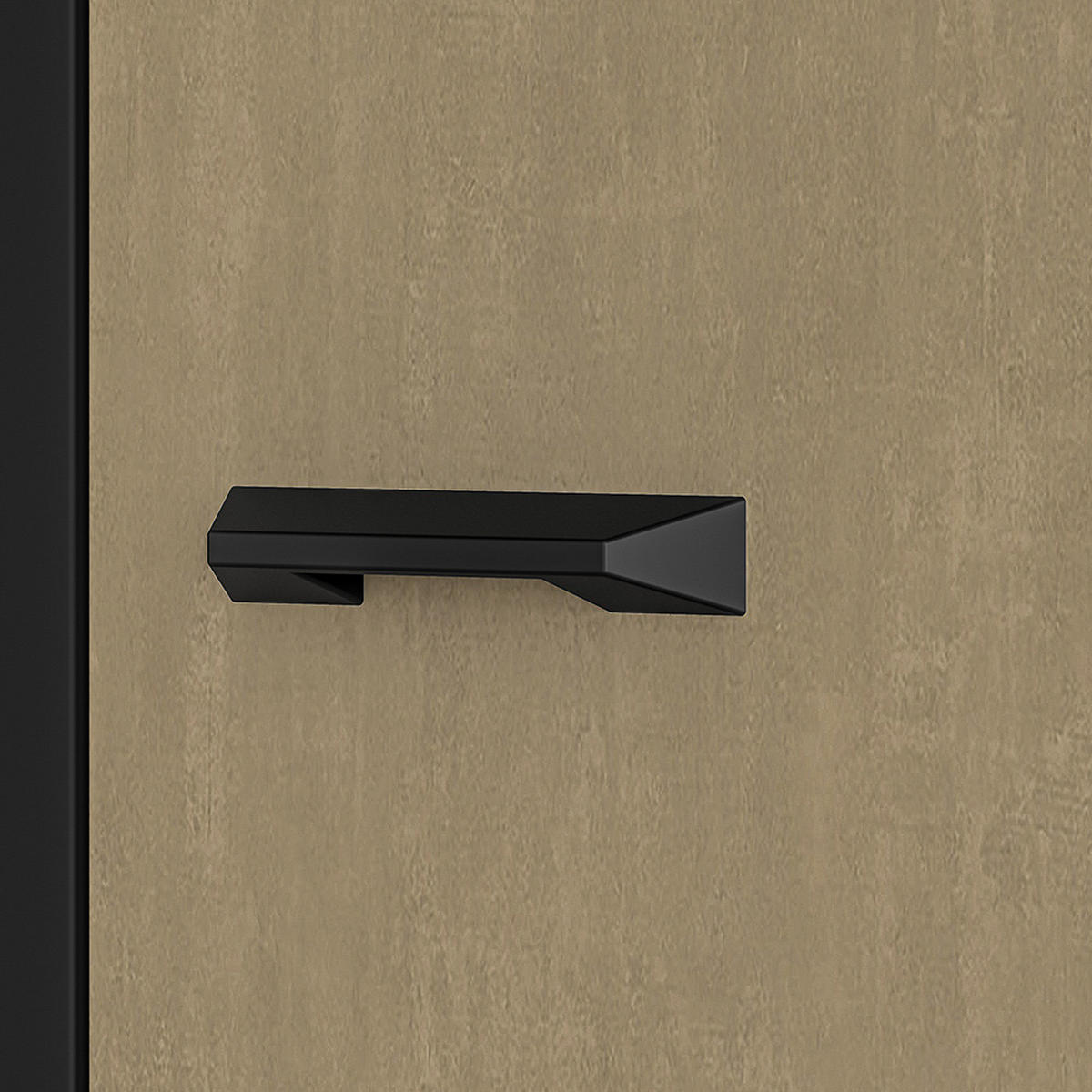 JUGENDZIMMER-SET 4-TLG. Casper-131 - Schwarz, Holzwerkstoff (410/190/55cm) - Lomado