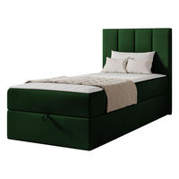 BOXBETT Rebos Single - H3 - Grün, Holz/Textil (100/200cm) - MIRJAN24