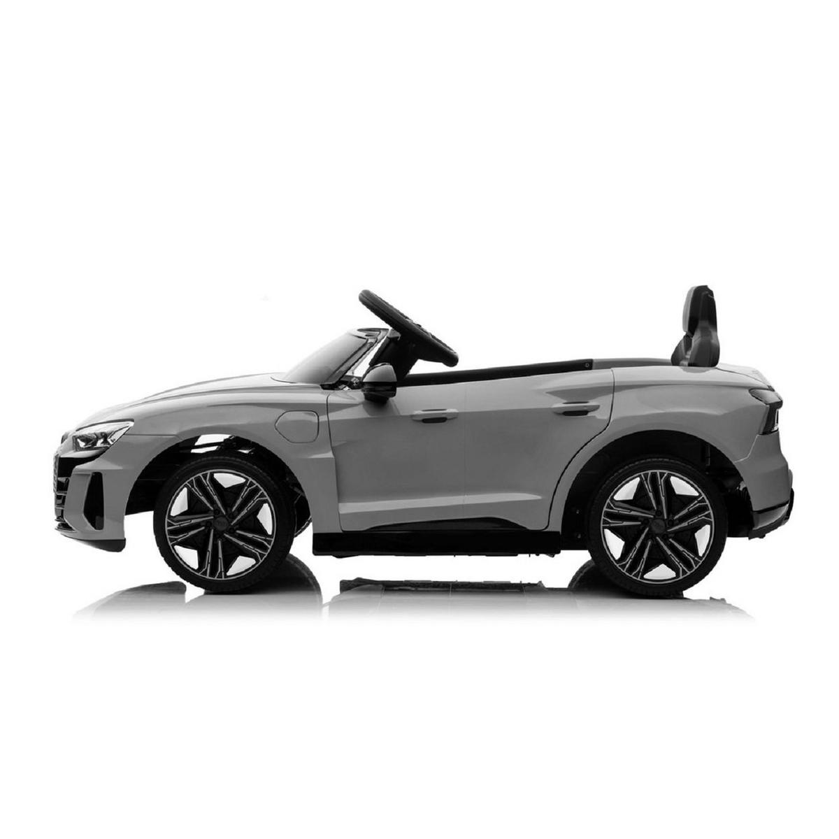 ELEKTROAUTO Audi RS E-Tron GT schwarz 6888, Fernbedienung, EVA-Räder, Mp3, USB - Schwarz, Kunststoff (103/58/41cm) - Moni