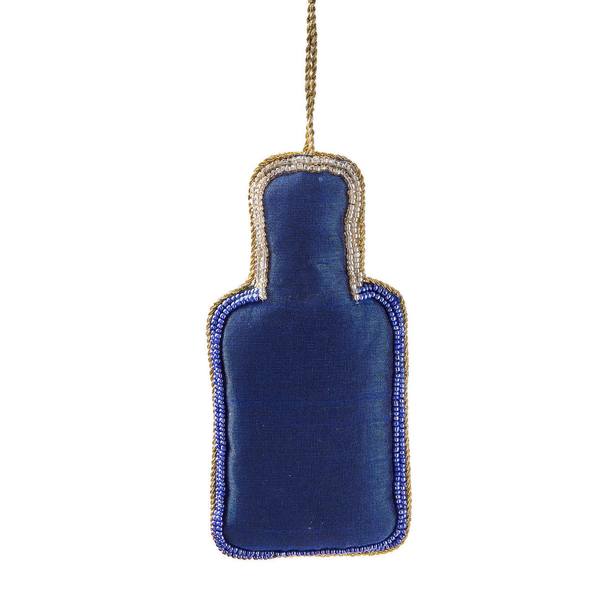 BAUMANHÄNGER Hang On Pailletten Gin - Blau, Glas/Kunststoff (6/13/1cm) - Butlers