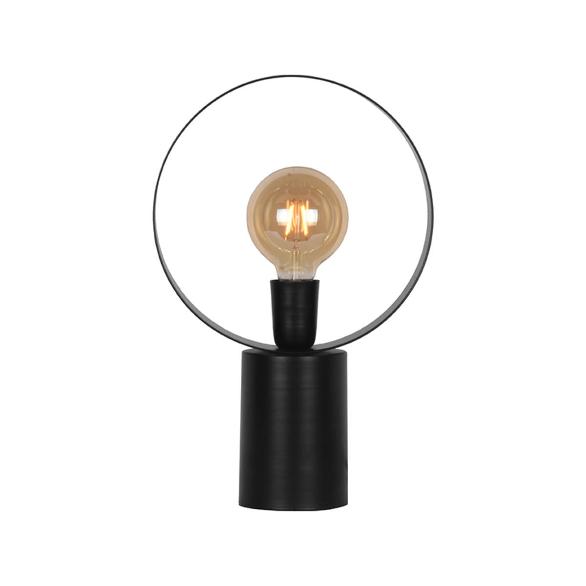 Label51 Tischlampe Schwarz 26x40x10 cm