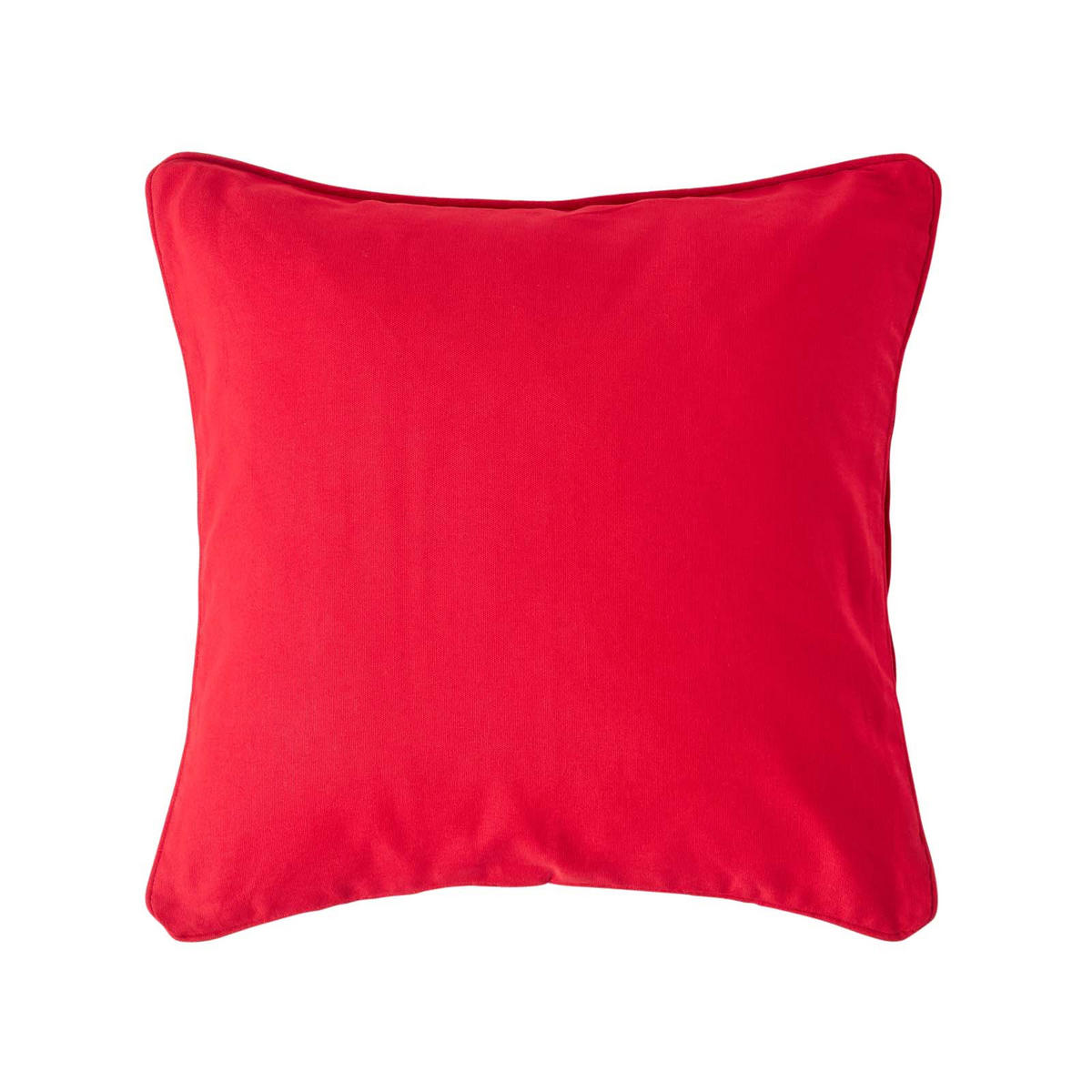 KISSENHÜLLE rot 30/30 cm, 100% Baumwolle - Rot, Textil (30/30cm) - Homescapes
