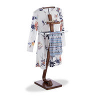 HERRENDIENER - Braun, Holzwerkstoff/Metall (46.5/112/33cm) - Relaxdays