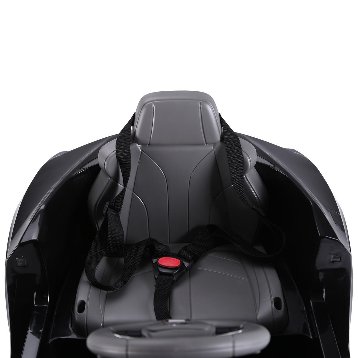 KINDERAUTO von Lexus Kinderfahrzeug Elektroauto mit MP3 Licht Musik Schwarz - Schwarz, Kunststoff (106/63/44cm) - HOMCOM