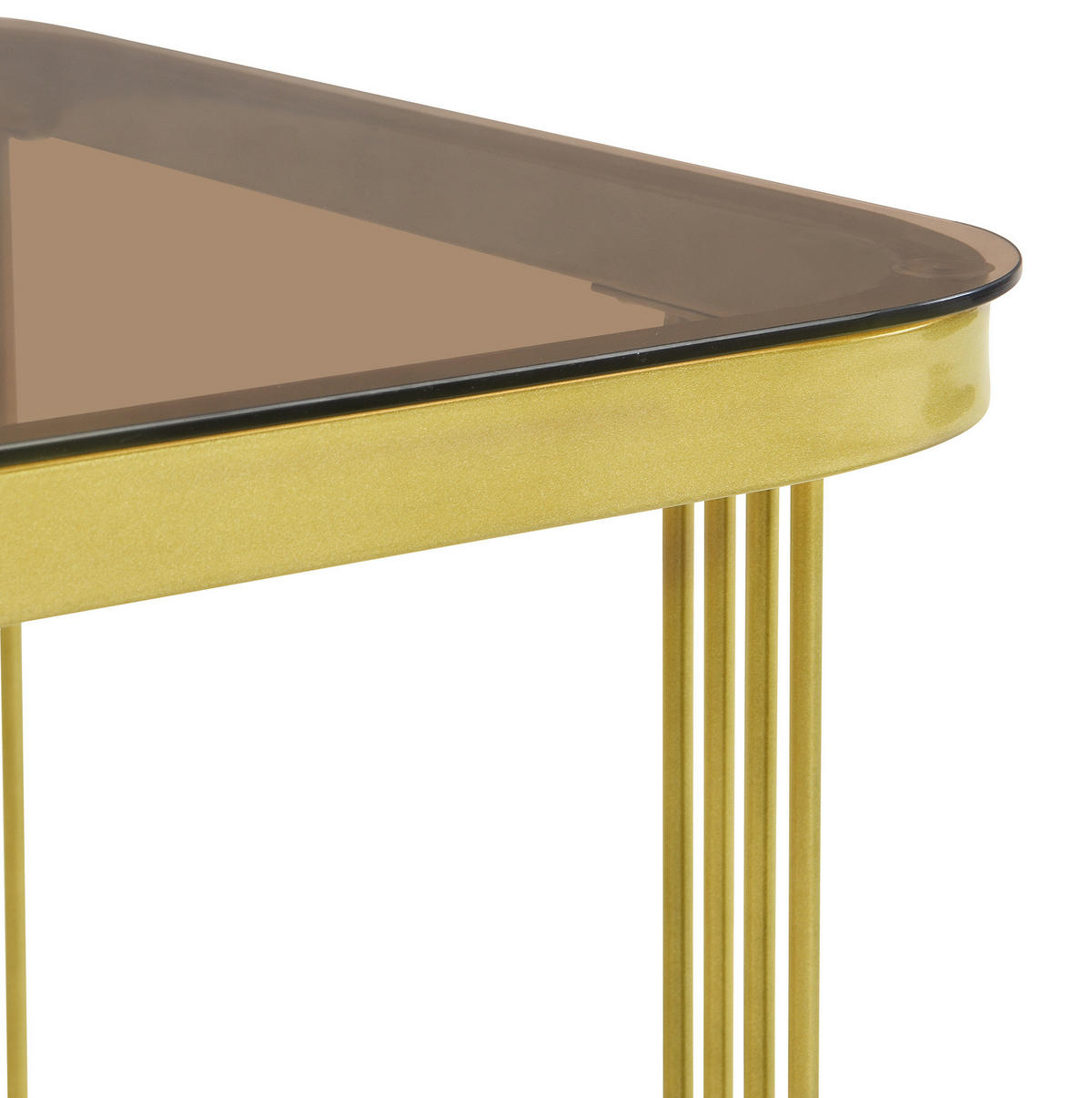 COUCHTISCH aus MDF 60x60x42,5 & 50x50x34 cm in Weiß mit Schublade - Weiß, Holzwerkstoff (60/60/42.5cm) - Modfu