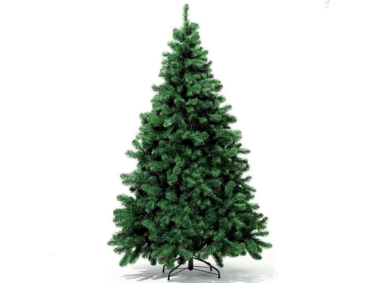 LAALU WEIHNACHTSBAUM künstlich Narnie 270 cm, Tannenbaum Christbaum Kunstbaum Dekobaum mit Metallständer - Grün, Kunststoff (270cm) - LAALU