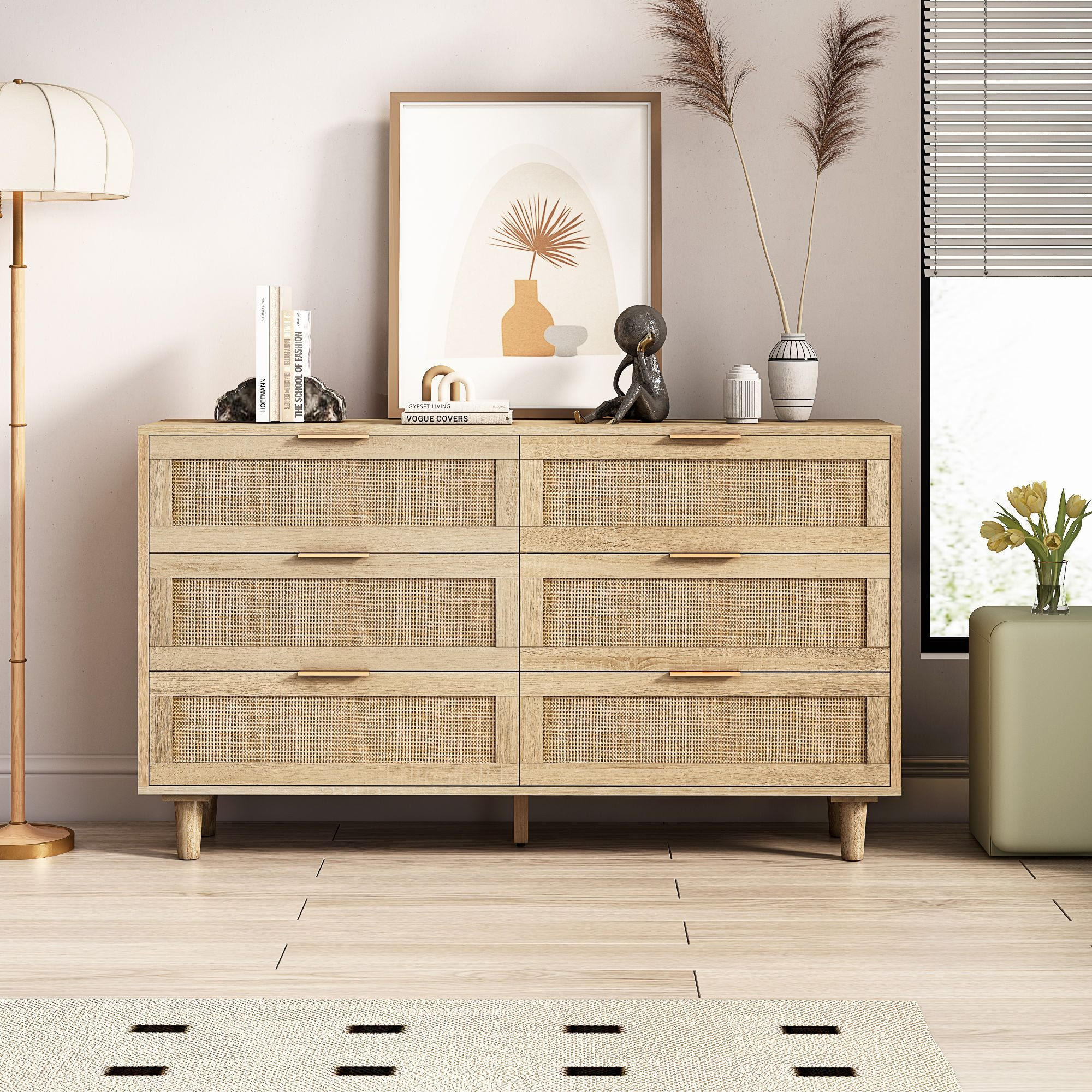 SIDEBOARD Beige 130/40/75 cm - Naturfarben, Holzwerkstoff (40/75/130cm) - Urban Meuble
