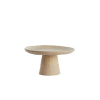 SCHÜSSEL Ota Braun Ø24,5/12 cm - Beige, Metall (24.5/12cm) - Light & Living