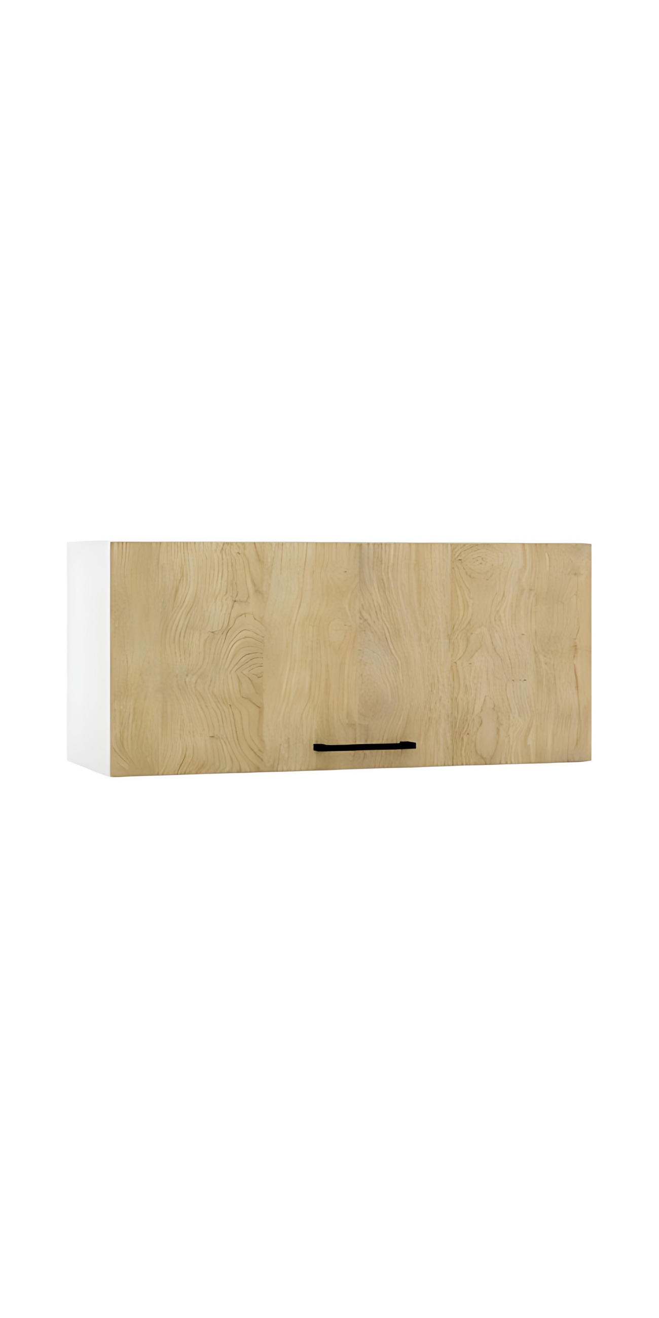 HÄNGESCHRANK W80OKGR - Dnoria - Praktische Aufbewahrungsidee - Eiche Artisan, Holz/Metall (80/36/30cm) - ROYAL24_MARKT