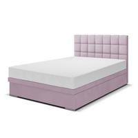 BOXBETT Venezia 160x200 cm mit Bettkasten, rosa - Rosa, Kunststoff (160/200cm) - Margaret Hadas24