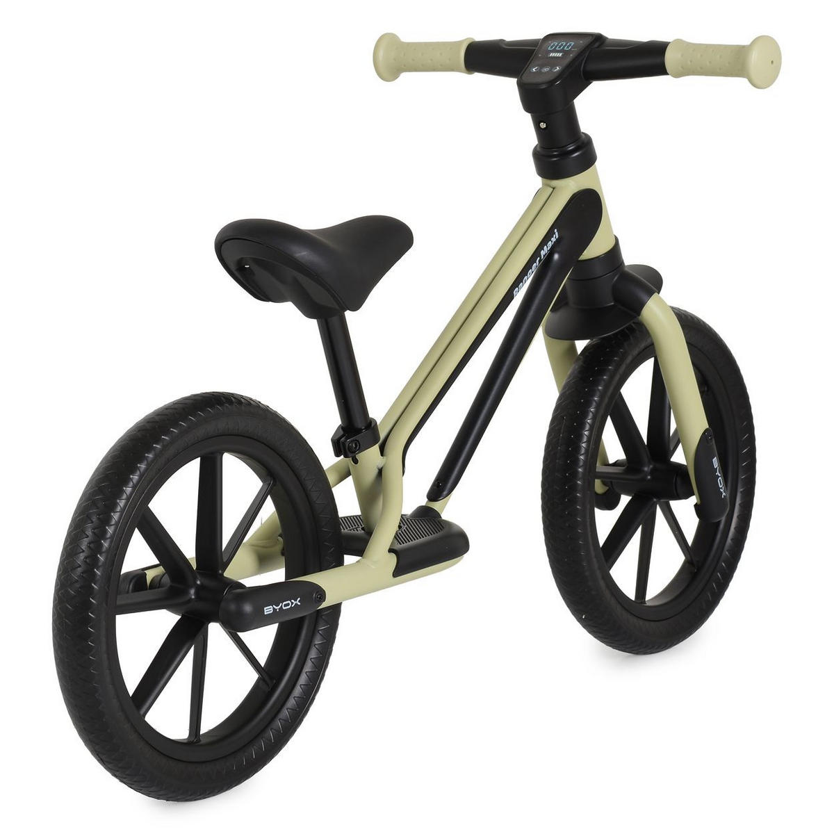 LAUFRAD Ranger Maxi 12 Zoll grün EVA-Reifen Metallrahmen Sitzhöhe verstellbar - Grün, Metall (89/37/54cm)