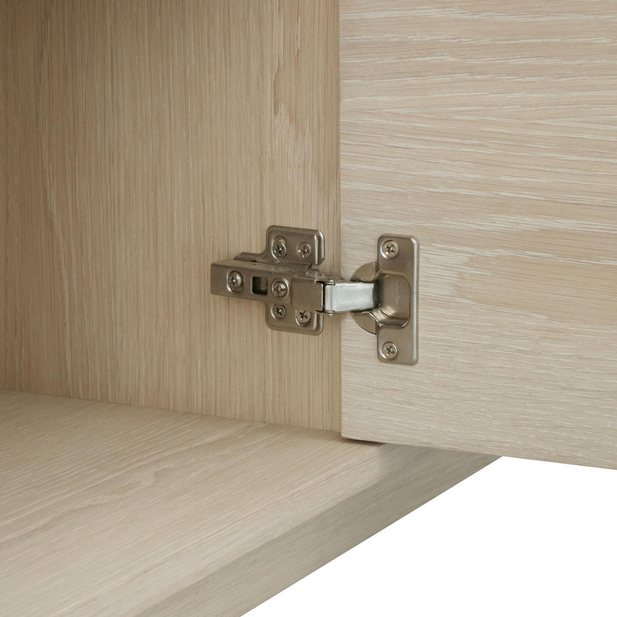 SIDEBOARD Eiche bianco - Eiche Bianco/Eichefarben, Holz/Holzwerkstoff (213/80/45cm) - Furnhouse