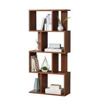 BÜCHERREGAL Brattahlid - Walnussfarben, Holzwerkstoff (60/130/24cm) - [en.casa]
