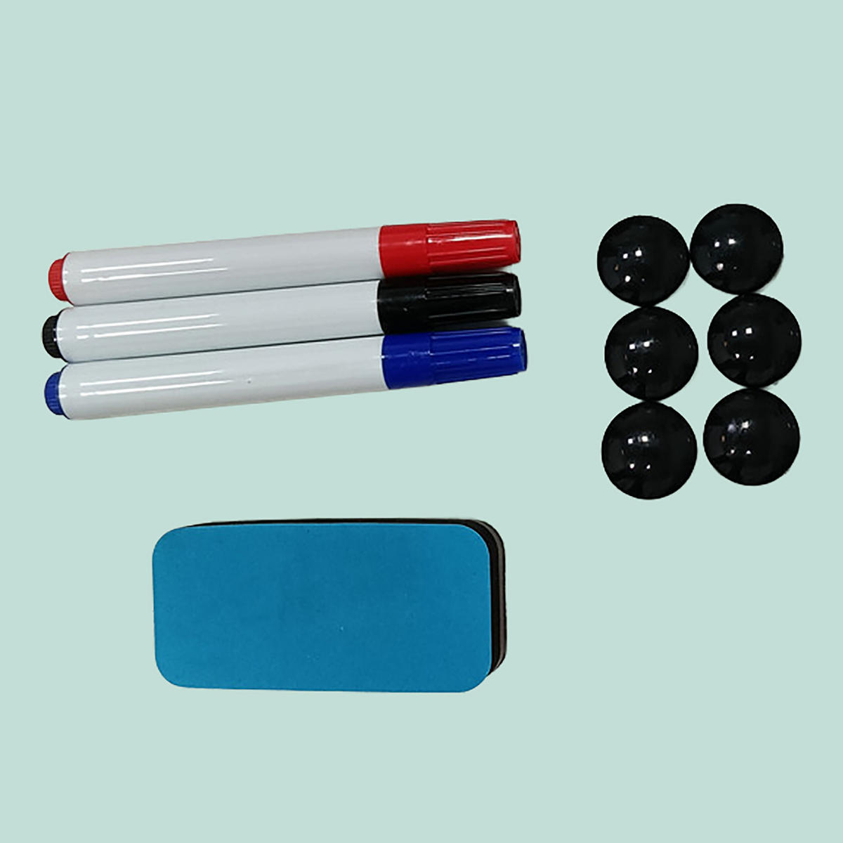 FLIPCHART Whiteboard - Weiß, Kunststoff/Metall (70/100/1.1cm) - Relaxdays