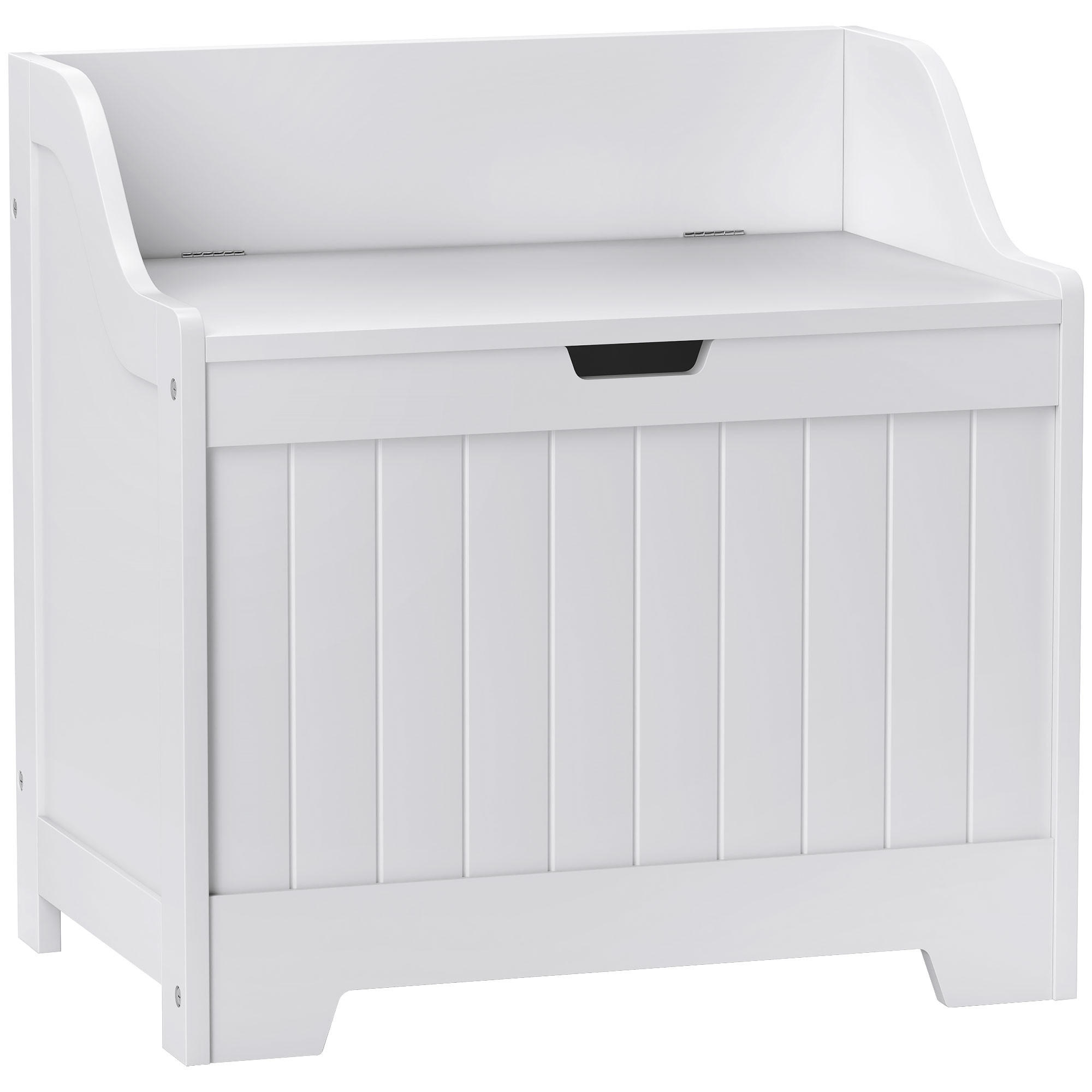 KISTA, förvaringslåda, förvaringsbox med säkerhetsgångjärn, lock, vit 56/38/56.5 cm