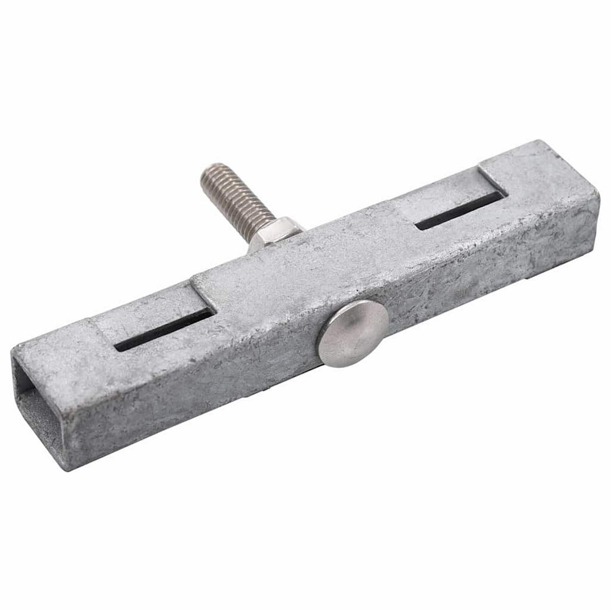 U-MATTENVERBINDER 10 Sets Silbern - Silberfarben, Metall (7/6.5cm) - vidaXL