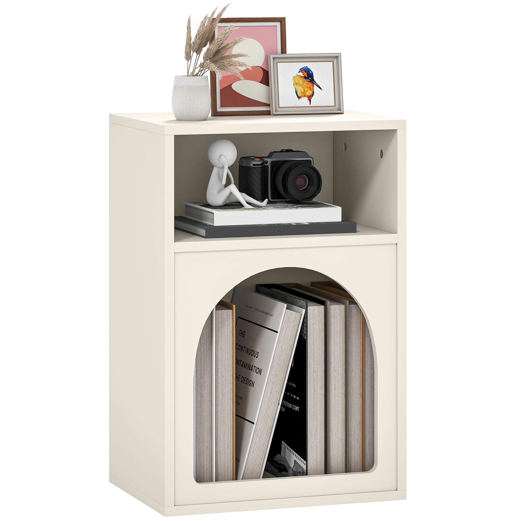 ComfortXL Nachtschrank Creme 30x60x40 cm