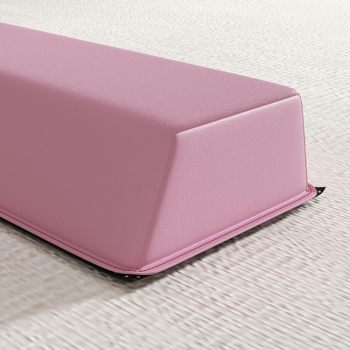 SCHWEBEBALKEN Karina Rosa faltbar 236 cm - Rosa, Kunststoff (236/15/6.5cm) - Jamb