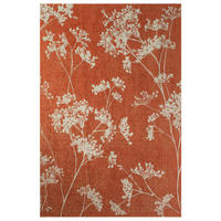 TEPPICH modern Flachgewebe BASIL Rot 170x240 cm - Rot, Textil (170/240cm) - Novatrend