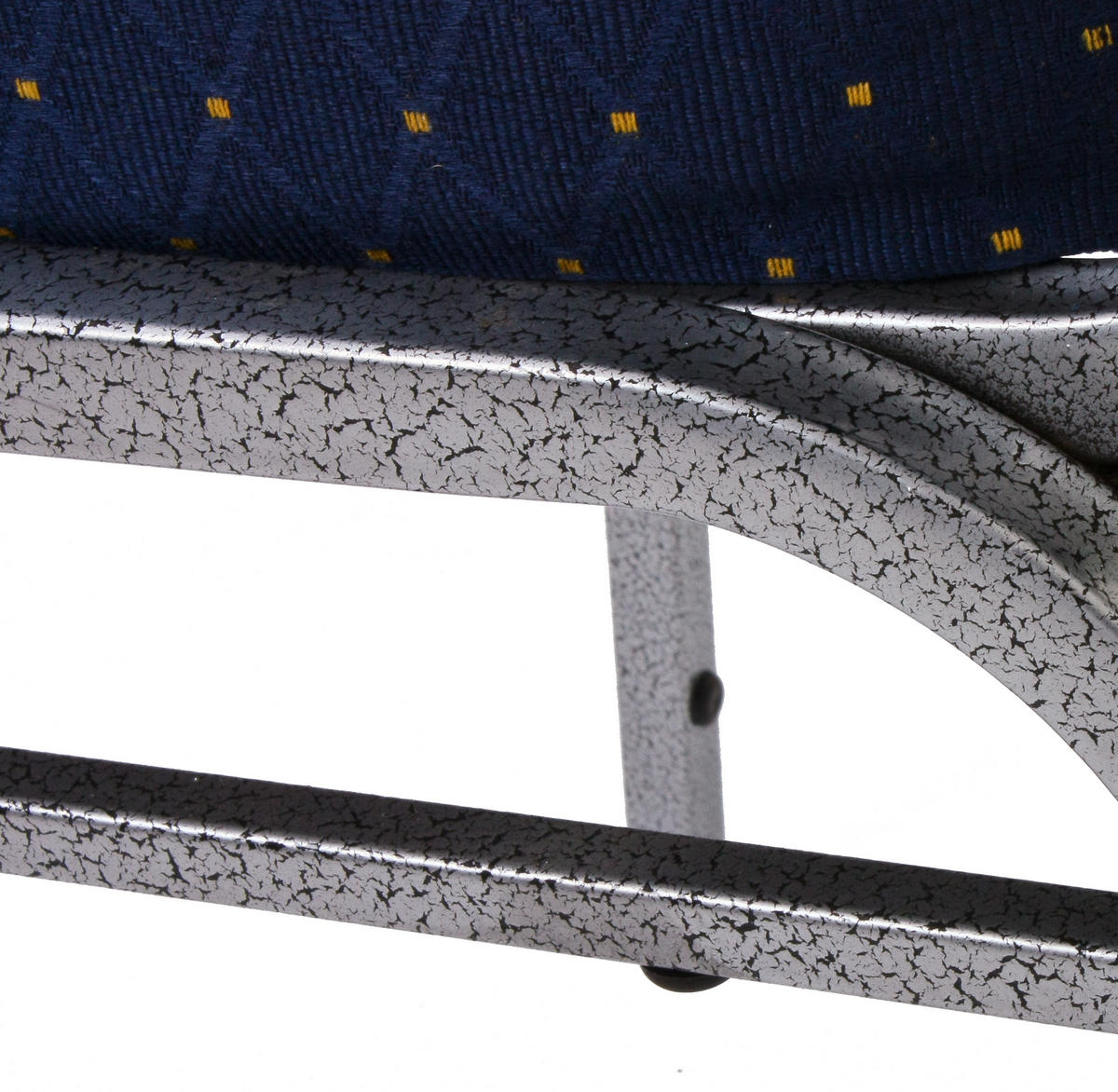 BANKETTSTUHL Jayde 2er Set Polyester Blau 94x44x50,5cm - Blau, Kunststoff (44/94/50.5cm) - DELUKE