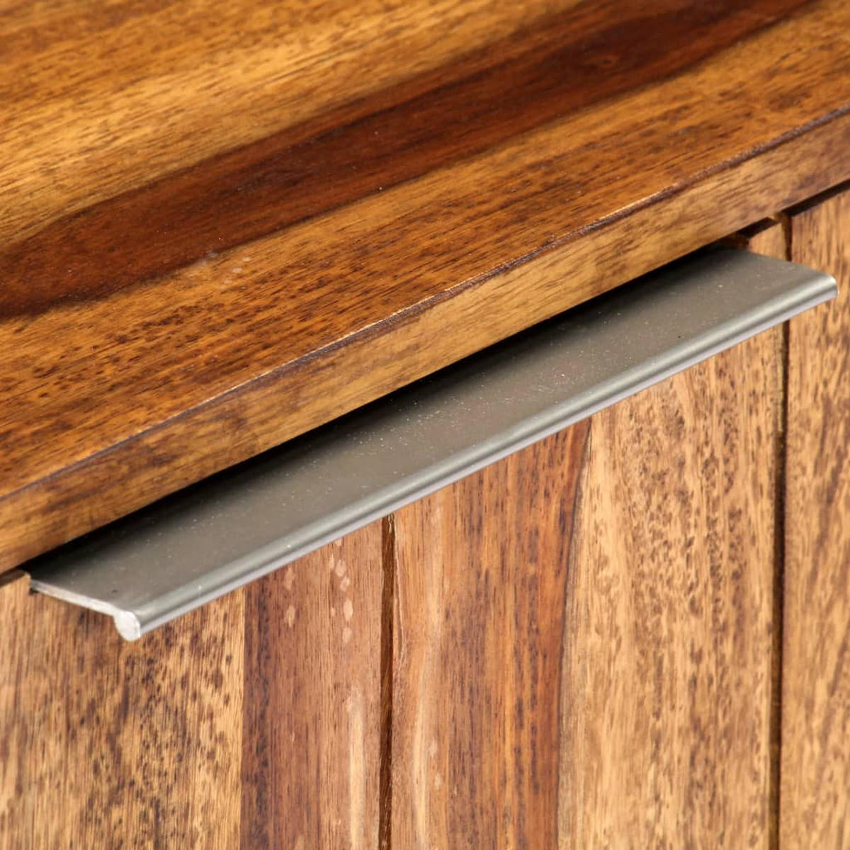 TV-SCHRANK 140/30/40 Cm Massivholz Akazie - Braun, Holz (40/140/30cm) - vidaXL