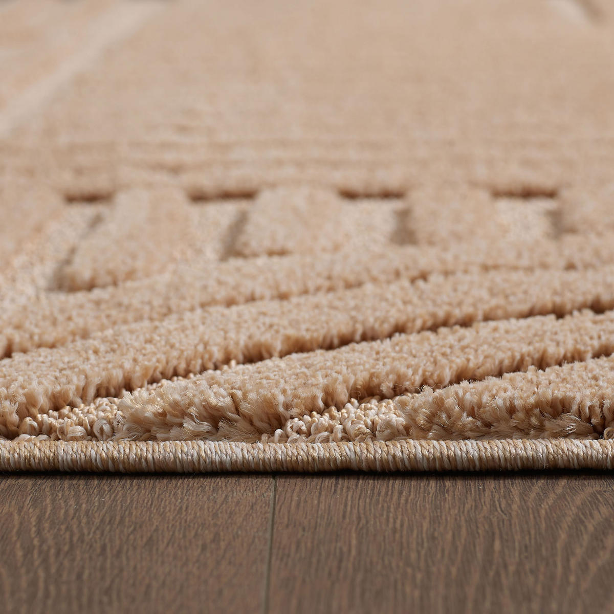 TEPPICH geometrischer pink TURIN 200x290 cm - Pink, Textil (290/290cm) - Nazar Rugs