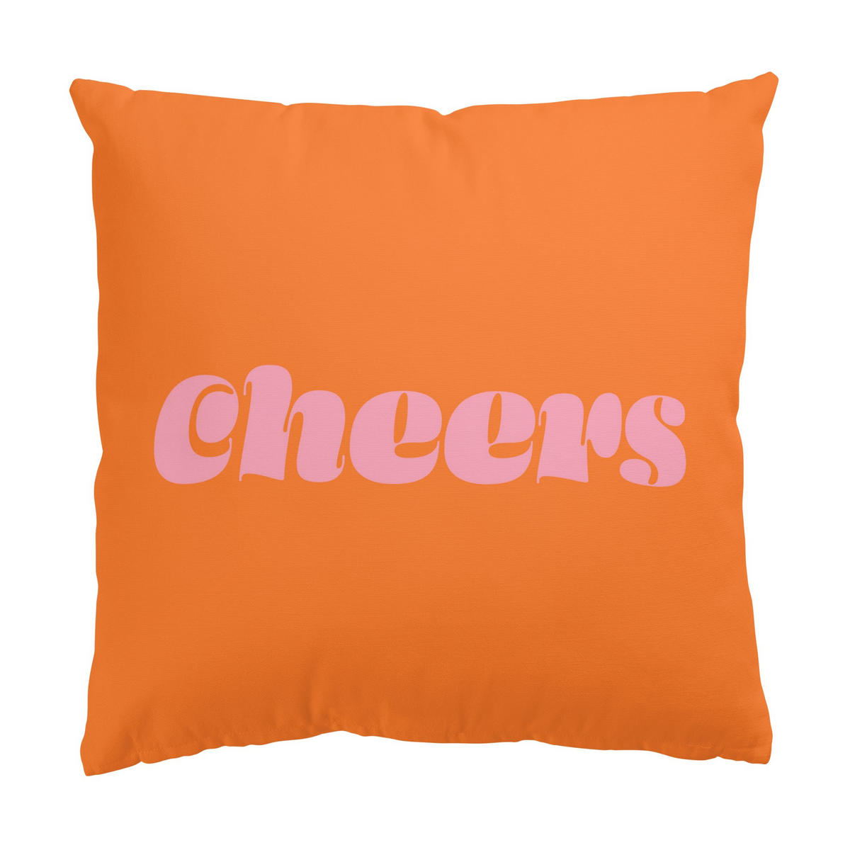 DEKOKISSEN 2er-Set Retro Duo VI 50/50 cm - Orange, Textil (50/50cm) - Bilderwelten