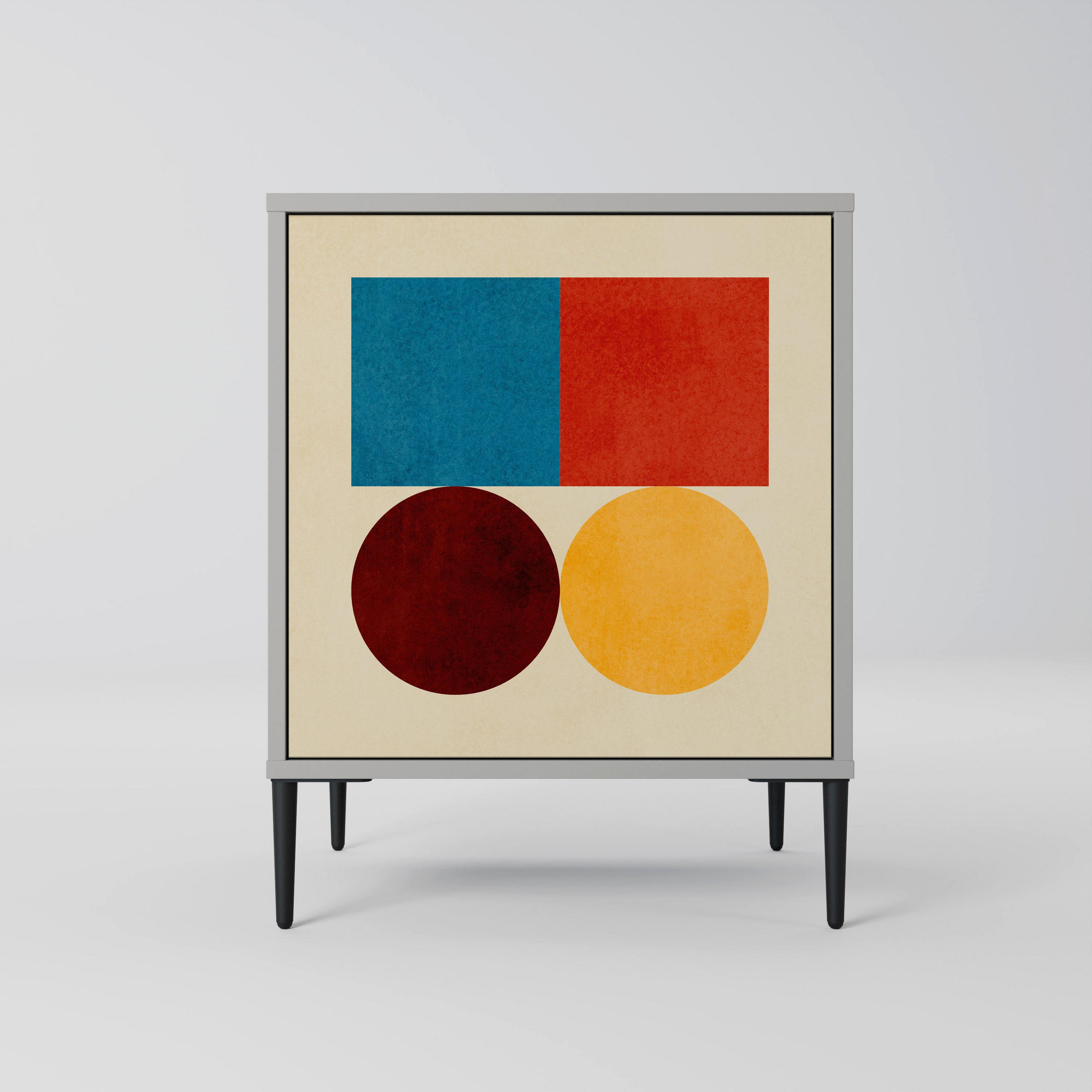 SpaceRebels Sideboard Grau 57.5x72.5x42 cm