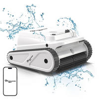 POOLROBOTER EVERCROSS BOT U8, 200 m² Reinigung - Weiß, Kunststoff (43/40cm) - Kaket