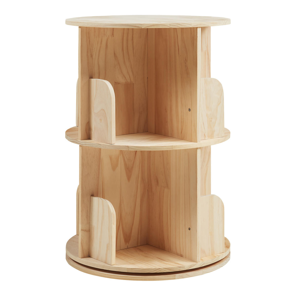 KINDERREGAL Chasek - Naturfarben, Holz (44/65/44cm) - [en.casa]