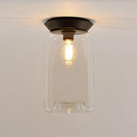 WAND-/DECKENLAMPE Cruet Klar Up (Hoch) - Klar, Glas (17/17/30cm) - s.luce