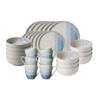 KOMBI-SET Trio Blau 30-tlg. - Blau, Keramik (2/2/2cm) - Ritzenhoff Breker