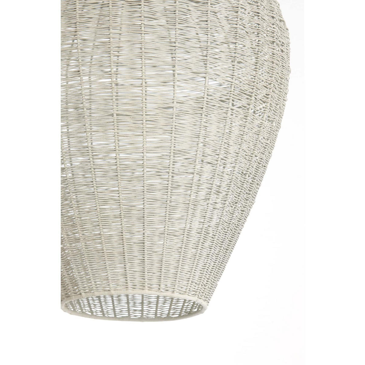 HÄNGELAMPE Arriate Weiß 33/33/46 cm - Weiß, Metall (33/33/46cm) - Light & Living