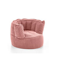 SITZSACK Snuggle Kids in Rosa - gemütliches Design - Top Qualität für Ihr Zuhause B/H/T: 72x55x72 cm - Rosa, Naturmaterialien (75/55/72cm)