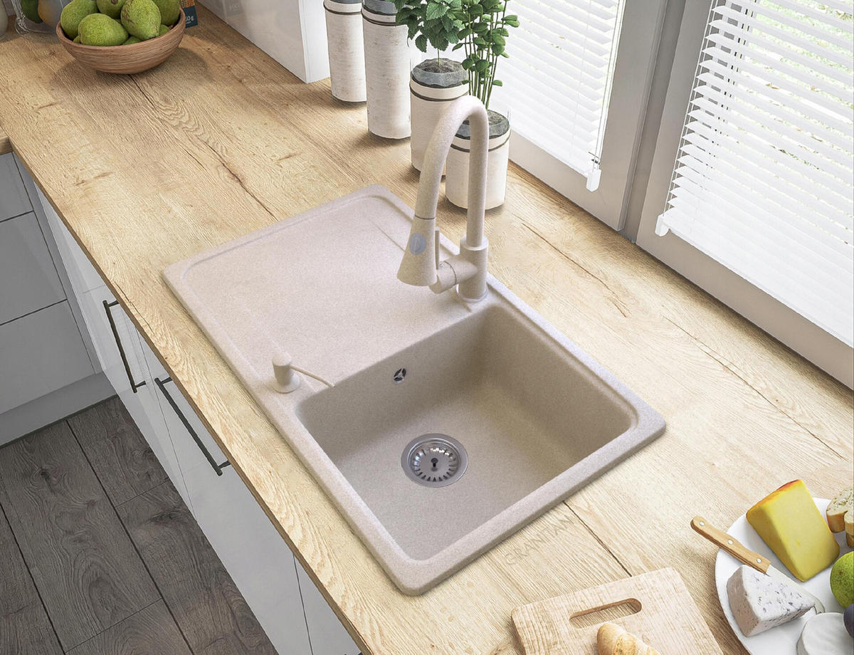 KÜCHENBATTERIE Snake - Beige, Metall (40/29/3cm) - Granitan