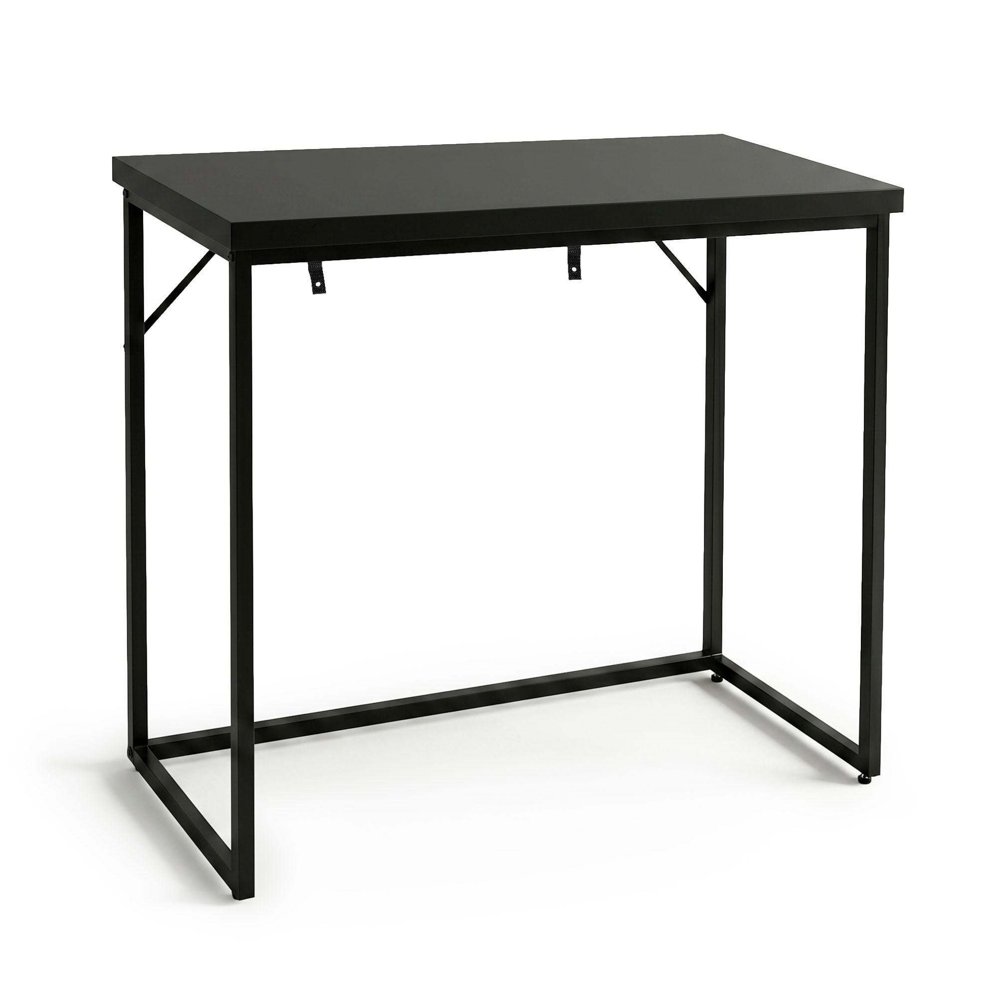 KONSOLENTISCH ORIGO 90 cm Schwarz - Schwarz, Holzwerkstoff (35/90/75cm) - Akord