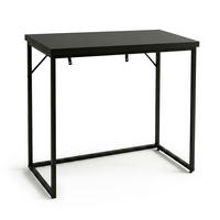 KONSOLENTISCH ORIGO 90 cm Schwarz - Schwarz, Holzwerkstoff (35/90/75cm) - Akord