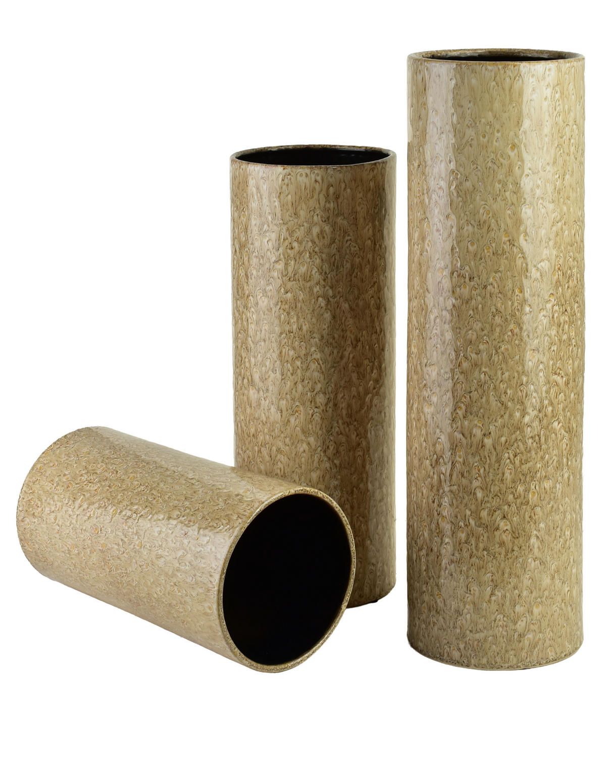 KERAMIKVASE MANON, 51 cm, Beige - Beige, Keramik (52cm) - Mondex