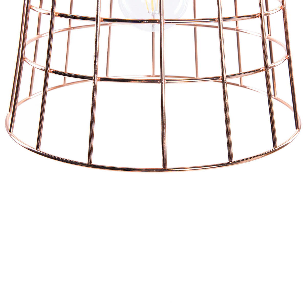 HÄNGELEUCHTE Monte 26/26/119 cm - Schwarz, Metall (26/26/119cm) - Beliani