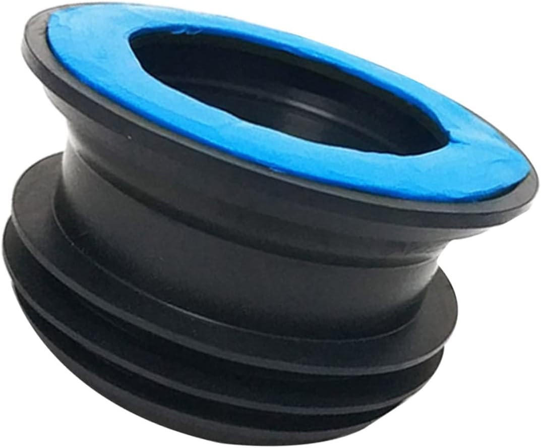 XXXLutz Wc-Flanschring, Schwarz 13x8x13 cm