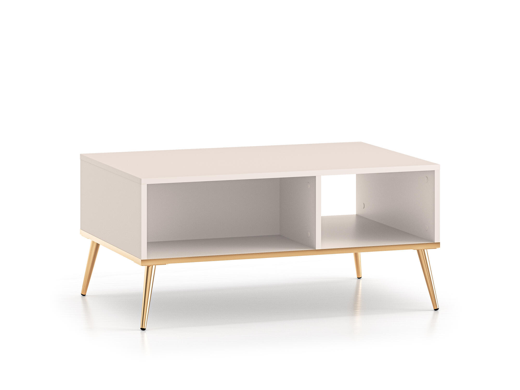 COUCHTISCH SELGIN Beige 90x60x42 cm - Beige, Holzwerkstoff (60/90/42cm) - FURNLUX