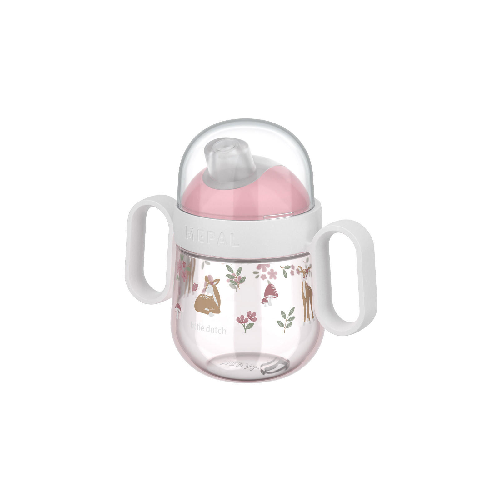 ANTITROPF-TRINKLERNBECHER Mio (2025) Fairy Garden 200 ml - Pink/Rosa, Kunststoff (0.2L) - Mepal