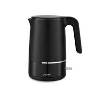 WASSERKOCHER ELEKTRISCH Schwarz 22/15.5/25 cm MR037BLACK - Schwarz, Metall (15.5/25/22cm) - Maestro 