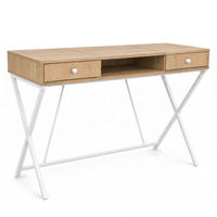 SCHREIBTISCH CROSSLINE 120 cm Eiche Artisan - Eiche Artisan/Weiß, Holzwerkstoff (50/120/80.5cm) - Akord