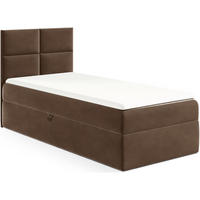 KINDERBETT MINO 3 - Braun, Holzwerkstoff (104/208cm) - Meblini