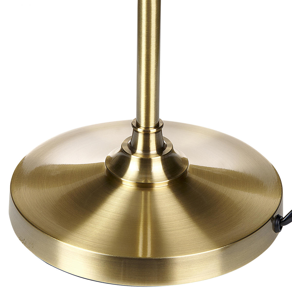 TISCHLAMPE Torysa 23/23/48 cm - Messingfarben, Metall (23/23/48cm) - Beliani