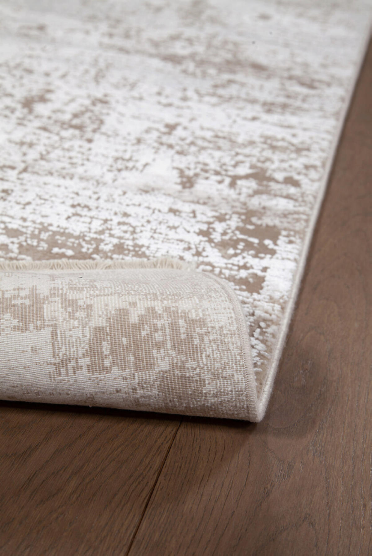TEPPICH modern Wohn-/Schlafzimmer Viskose LINCOLN Beige 200x300 cm - Beige, Textil (200/300cm) - Novatrend